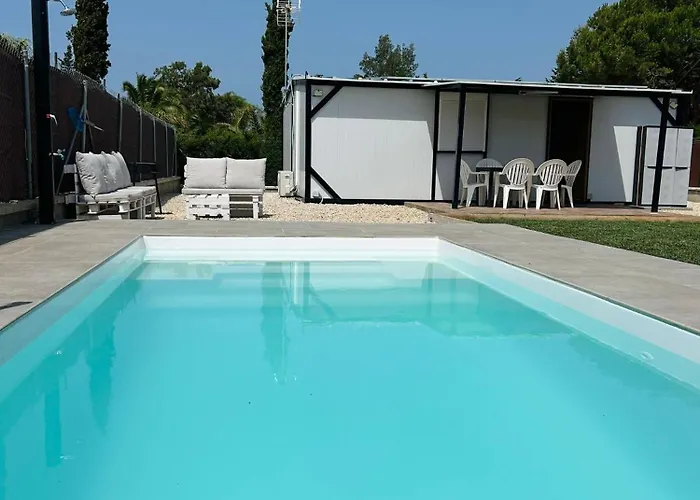 Casas Privadas Con Aire Acondicionado & Piscina Privada 콘일데라프론테라