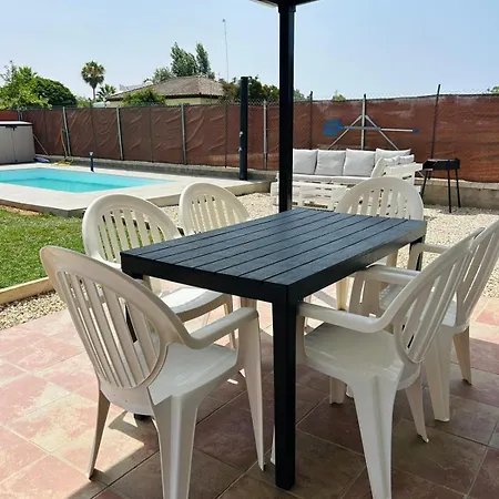 Casas Privadas Con Aire Acondicionado & Piscina Privada Conil De La Frontera